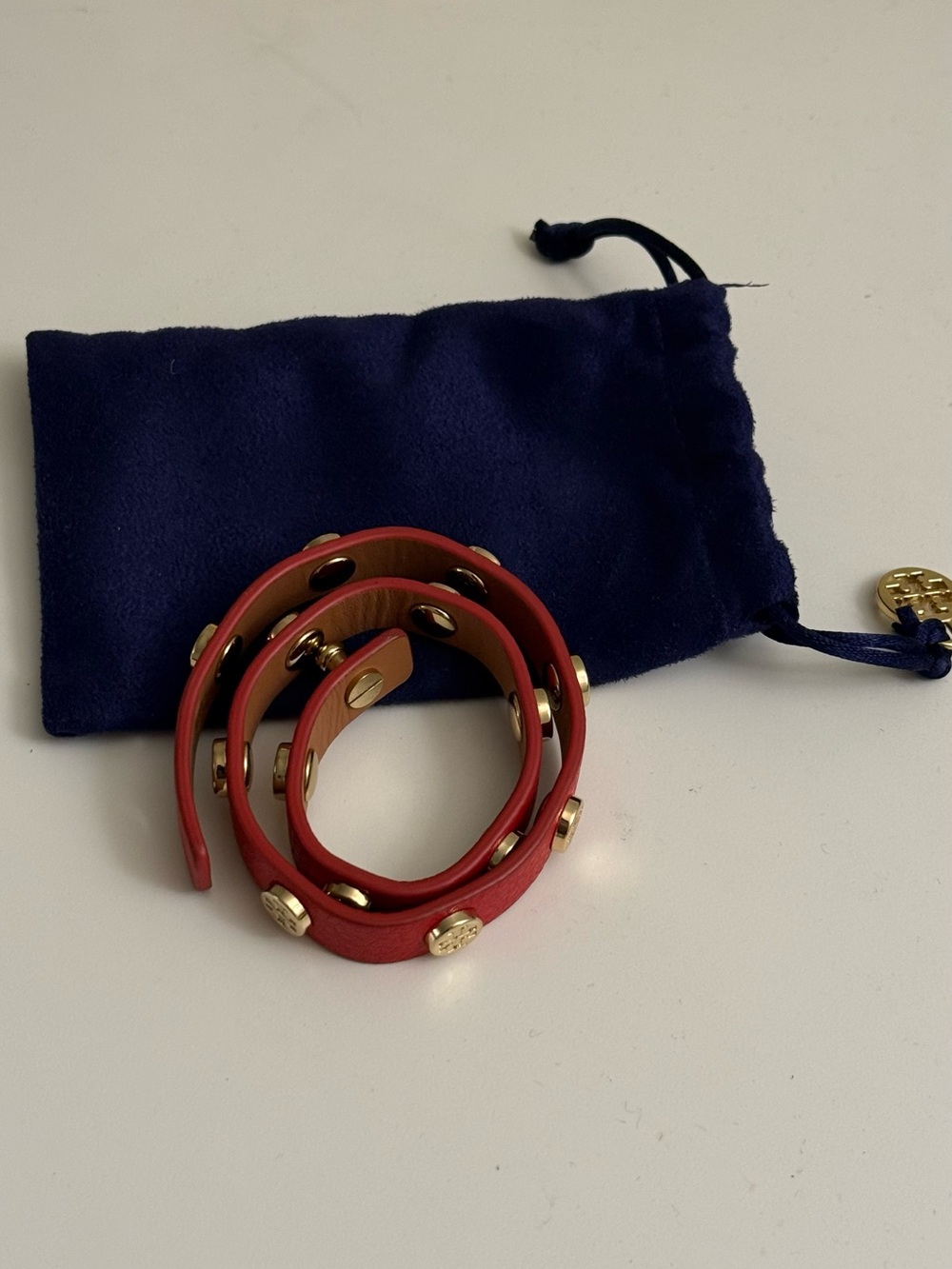 Tory Burch Red Bracelet / Never worn